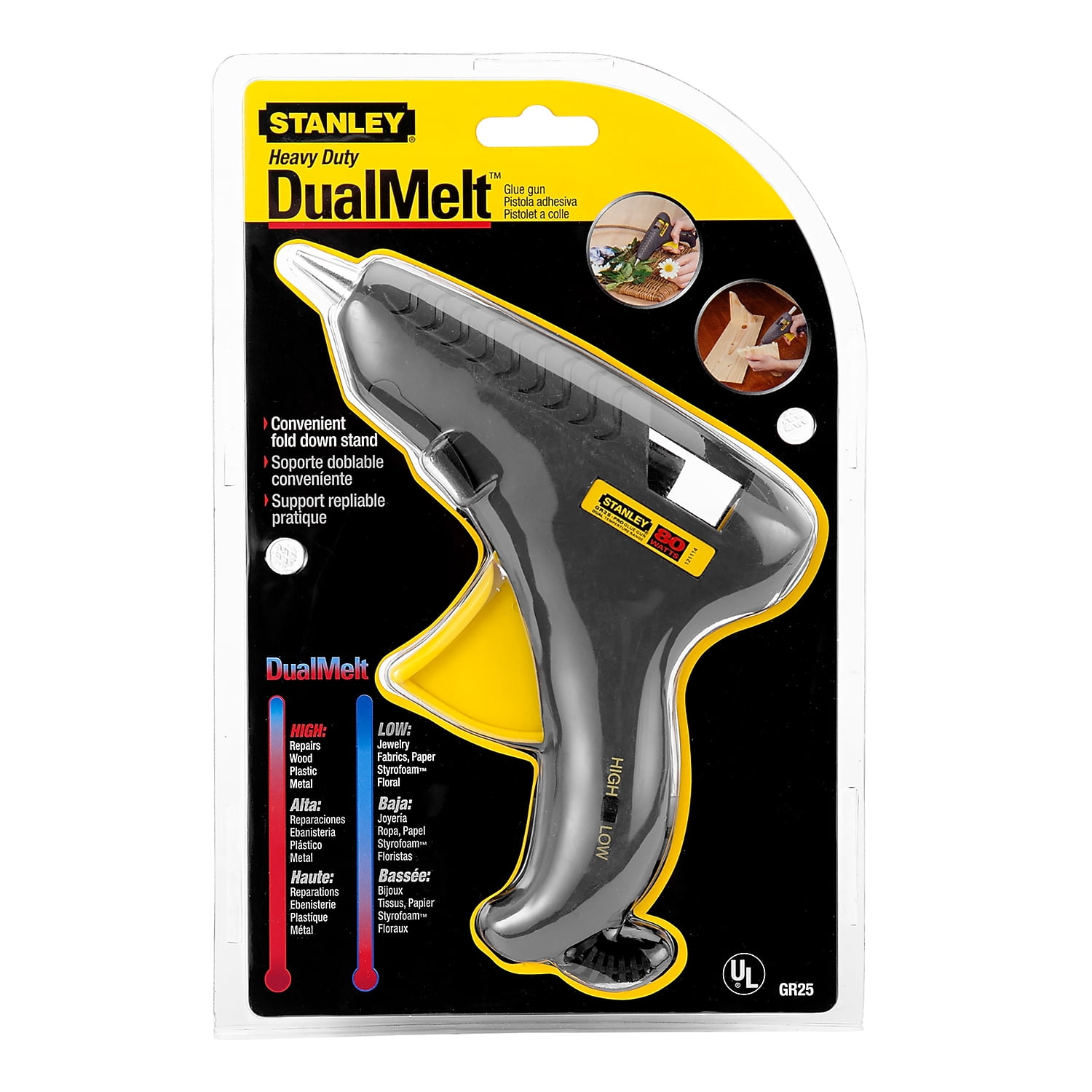 Stanley Trigger Feed Mid-Size Dual-Melt Glue Gun