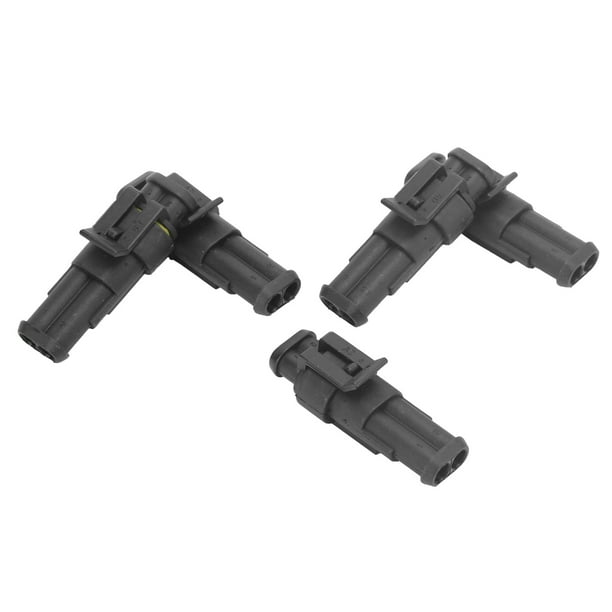 Conector de cable, 5 piezas, conector eléctrico de cable de 2 pines, conector de cable de pines, diseño de última generación
