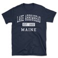 thumbnail image 1 of Lake Arrowhead Maine Classic Established Men's Cotton T-Shirt, 1 of 1
