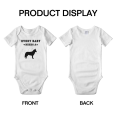 thumbnail image 3 of Every Baby Needs A Siberian Husky Dog Funny Baby Romper Infant For Boy Girl 0-3 Months, 3 of 5