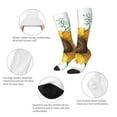 thumbnail image 6 of Lsque Sunflowers (2) Printed Crew Socks Men's Women's LightWeight Thin Casual Calf Socks ,Knee High Socks,Cotton Socks, 6 of 9