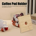 thumbnail image 4 of Soporte acrílico para cápsulas de café, ahorro de espacio, a prueba de polvo, duradero, caja de almacenamiento de cápsulas de café, fácil de transportar, con tapa para café LHCER 1, 4 of 9
