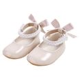 thumbnail image 5 of Quealent Baby Shoes Mary Jane Flats Non Slip Soft Sole Toddler Sneakers First Walkers Party Christmas Dress Shoes Light Pink for Size 11, 5 of 6