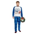 thumbnail image 5 of LuLiaMenton Christmas Pajamas, Wonderful Time Print, Matching Sleepwear, Plus Sizes, 2-3T-Kid, 5 of 6