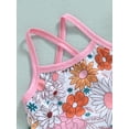 thumbnail image 4 of Kmbangi Toddler Girls Swimsuits 2Pcs, Summer Ruffle Bikini Set Beachwear Bathing Suits, 4 of 9