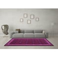 thumbnail image 3 of Ahgly Company Indoor Rectangle Oriental Purple Traditional Area Rugs, 2' x 4', 3 of 4