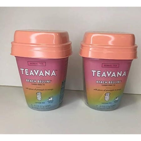 Teavana Beach Bellini Herbal Tea (Pineapple & Mango) 2Pk Caffeine-Free