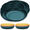 2.Deep Green, variant on ReaNea 9 Inch Large Deep Plastic Plates 8 Pieces, Unbreakable And Reusable Camping Travel Pinic Light Weight Dinner Plates Pasta and Dumpling Bowl BPA Free