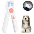 thumbnail image 1 of Dog Cat Nail Clippers and Trimmer,Pet Nail Clippers with LED Light To Avoid Over-Cutting Nails,Free Nail File and Razor Sharp Blade,Professional Grooming Tools At Home-Pink, 1 of 9