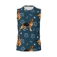 thumbnail image 6 of Picia German Shepherd Dog mens Cotton Tank Undershirts , Moisture-wicking Ribbed Tanks, Lightweight Cotton Tank Undershirts-XX-Large, 6 of 8