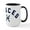 White/Black Inside, variant on CafePress - Pisces - 15 oz Ceramic Large White Nolvety Mug
