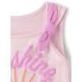 thumbnail image 2 of The Children's Place Toddler Girls Sleeveless Graphic Outfit Set, 2-Piece, Sizes 12M-5T, 2 of 5