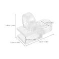 thumbnail image 2 of PTOOTP 12Ud Soporte De Manguera Para Acuario En Plástico Transparente Con Instalación Compacta, 2 of 6