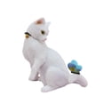 thumbnail image 2 of Mashaouyo Desktop Decor Lovely Cute Simulation Cat Resin Flower Pot Micro Landscaping Car Decoration, 2 of 4