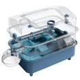 thumbnail image 1 of Hamster cage double-layer spacious acrylic transparent feeding box house, 1 of 6
