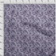 thumbnail image 4 of oneOone Viscose Chiffon Violet Fabric Jacobean Floral Dress Material Fabric Print Fabric By The Yard 42 Inch Wide, 4 of 4
