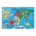 thumbnail image 1 of Melissa & Doug - Puzzle de Sol Carte du Monde - Puzzle - 33 Pcs, 1 of 5