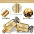 thumbnail image 6 of User Friendly M8 Battery Clamp Adapters Made From Solid Brass Material-M8 With Screws, 6 of 8