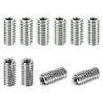 thumbnail image 1 of Unique Bargains Adaptateurs de Filetage Manchon Réducteur Écrou M10 * 1,5 Mâle à M6 * 1 Femelle Réparation Insert Vis Réducteur 20mm 10 Pcs, 1 of 6