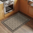 thumbnail image 2 of Entryway Rug 2'x3', Beige Boho Small Rug for Kitchen Bathroom Door Mat Indoor Entrance, Vintage Floral Abstract Art Ethic Tribe Non-Slip Area Rugs Floor Mats Carpet Front Door Rugs, 2 of 8