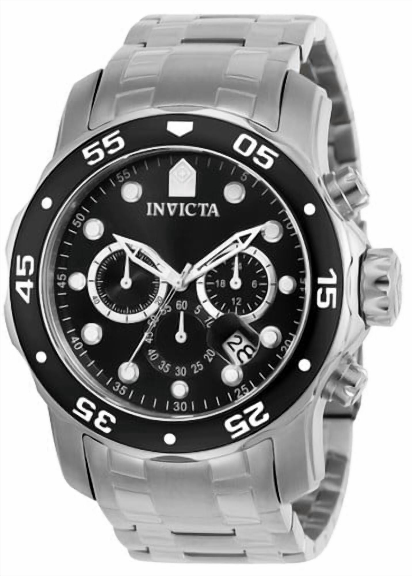 Invicta Men's 0073 Pro Diver Collection Chronograph 18k Gold-Plated Watch