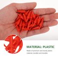 thumbnail image 3 of 300 unids DIY Snow Hombre Nariz Rojo Muñeca Nariz Plastico Papá Noel Nariz Para Costura De Costura, 3 of 5