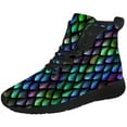 thumbnail image 5 of Aidianart Mens Dragon Scales High Top Sneakers High Top Shoes Size 5.5, 5 of 5