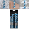 thumbnail image 4 of Juego de brocas multifuncionales de acero de aleación para abridor de agujeros de mármol y porcelana 6 6 8 8 10 12 mm, 4 of 9