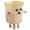 Yellow, variant on Cute Living Room Trash Can, Cartoon Trash Can With Lid, Creative Trash Bin For Home, Plastic Funny Wastebasket, Living Room Trash Can, Ideal For Bedroom And Living Room Garbage Storage