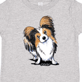 thumbnail image 4 of Inktastic Tricolor Papillon Boys or Girls Toddler T-Shirt, 4 of 5