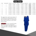 thumbnail image 6 of TSSOE Women's 3 Pieces Dress Suit Chiffon Plus Size Mother of The Bride Pants Suit Wedding Guest Gray XL, 6 of 6