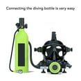 thumbnail image 4 of Scuba Face Goggle, Antifog Full Face Diving Goggle with Camera Mount for Diving, 4 of 7