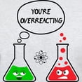thumbnail image 3 of CafePress - You're Overreacting T Shirt - Men's Classic Graphic T-Shirt, 3 of 4