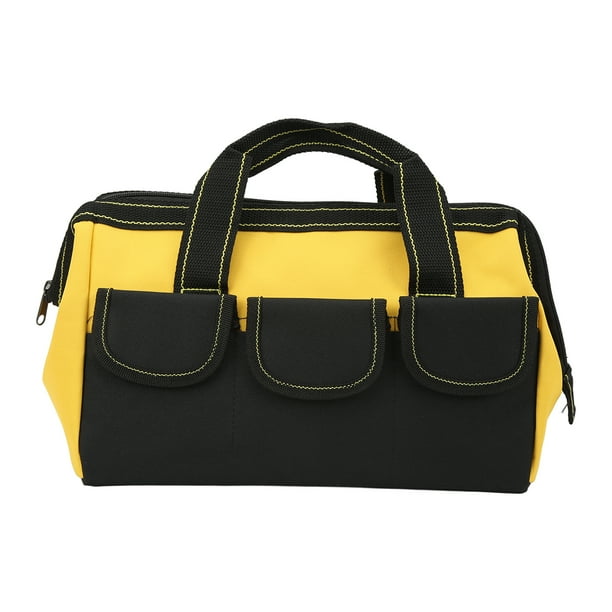 Bolsa De Herramientas De Boca Ancha Tela Oxford De Almacenamiento De 13 Pulgadas