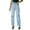 Blue, variant on Aayomet Flare Jeans For Women Women's Stretch Pull-On Skinny Ripped Distressed Denim Jeggings Regular,Light Blue S