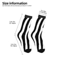 thumbnail image 2 of Fuzoiu Zebra Print Kids Socks For Boys Girls,Grip Crew Socks with Non Slip,Lightweight Stretch Crew Socks,Toddlers Crew Boot Socks, 2 of 5