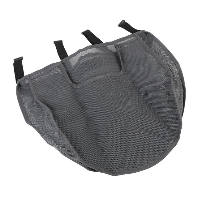 Bolsa De Juguete De Malla, Baños De Pared De Gran Capacidad Almacenamiento De Juguetes Con Cremallera Bolsa De Juguete Con Cremallera De Con 4 Ganchos Adhesivos
