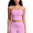 thumbnail image 2 of Top de Bikini CRZ YOGA Sin Tirantes con Relleno Rosa Mediano, 2 of 5