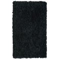 thumbnail image 1 of The Rug Market 02256B SHAGGY Ragy Noir Aire Rug 2'8' x 4'8', 1 of 2