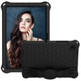 thumbnail image 2 of For Samsung Galaxy Tab A8 10.5 (2021) Honeycomb Texture Eva Anti-scratch Handle Kickstand Well-protected Tablet Cover - Black, 2 of 4