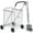 Silver, variant on Gymax Folding Shopping Cart Utility Trolley Portable For Grocery Laundry Travel Silver