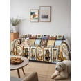 thumbnail image 6 of Watercolor Coffee Couch Cover for Dogs, Retro Coffee Patchwork Washable Sofa Covers Slipcover for Pets Dogs Futon Cover, Couch Recliner Covers, Oversized Chair Slipcover 71"x91", 6 of 9
