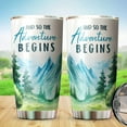 thumbnail image 5 of Athenstics And So The Adventure Begins Tumbler 20 Oz Gifts - Funny Gifts for Coworkers, Retired Men and Women Ceramic Tumbler, Tumbler 20 oz, 5 of 6