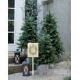 thumbnail image 3 of Eveokoki Yard Sign with Stakes Christmas Holly Night Lawn Sign Colorful Lawn Patio Yard Decorations for Holiday Party Home Lawn Pathway Walkway Decorations Supplies, 17.6", 3 of 5