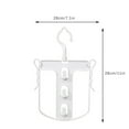 thumbnail image 3 of TopLLC Household Balcony Drying Hooded Sweaters, Hangers, High Collar, Non Slip Folding, Multifunctional Hat Clips, Multi-layer Hangers, 3 of 9