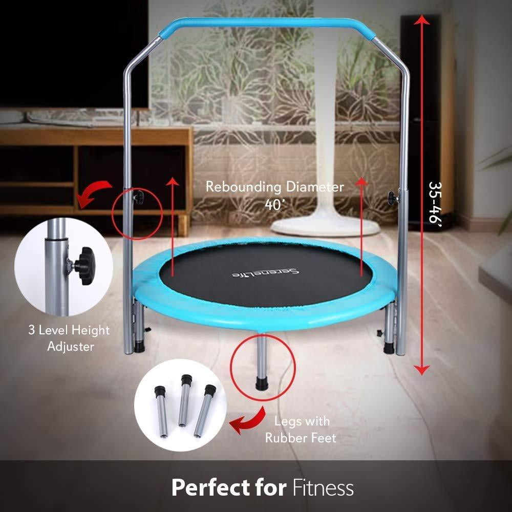 SereneLife 40'' Foldable Round Trampoline