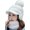 White, variant on CoCopeaunts Baseball Cap Warm Earflaps Pratical with Cute Pom Pom Soft Cotton Hat Mens Outdoor Adventure Cap Winter for Womens
