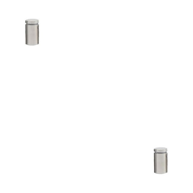 Justharion Advertising Screw Standoff Durable Streamlined Design Glass Mirror Nail Nut Wall Hanging Bracket Strong Bearing Capacity 16x20mm 2Set