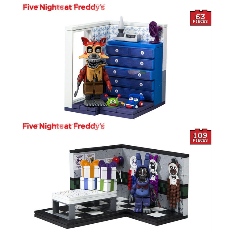 8-Piece Five Nights at Freddy's Lego-Compatible Block Mini Figure