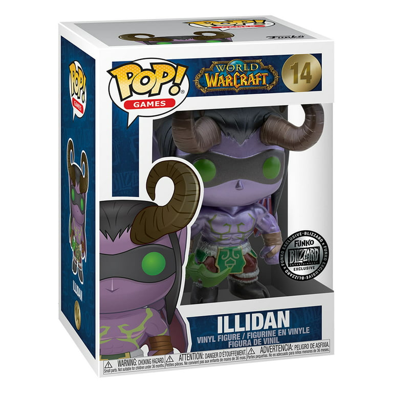 Gylden entanglement mild Funko POP! Games World of Warcraft Illidan #14 [Metallic] Exclusive -  Walmart.com